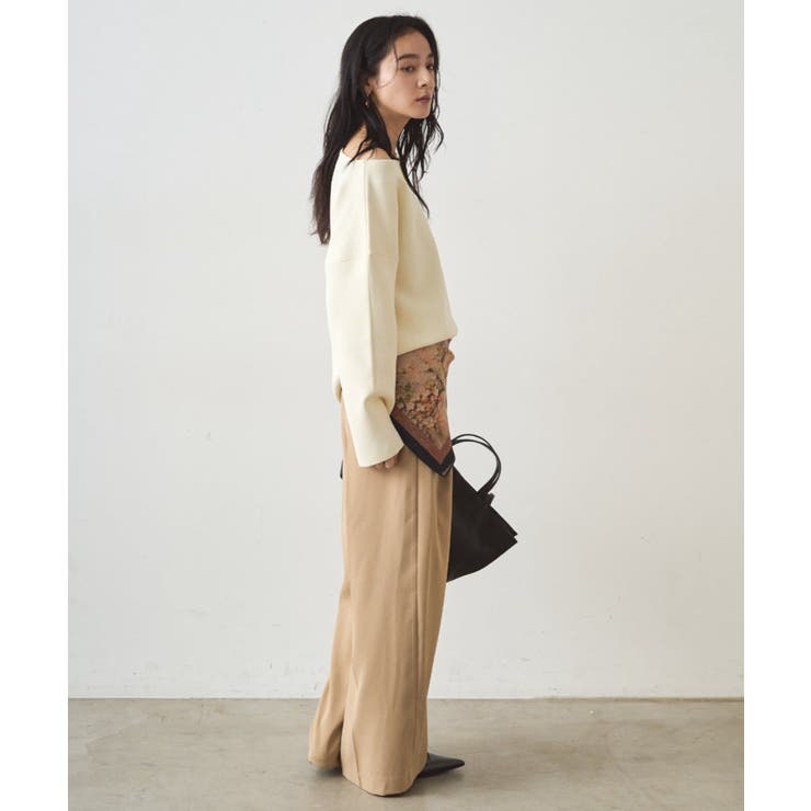 Loungedress】スムースボートネックKN[品番：PALW0008096]｜PAL GROUP