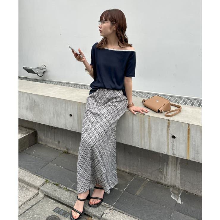 【Discoat】【umm】前後2WAY衿レース使いワンショルT | PAL GROUP OUTLET | 詳細画像9 