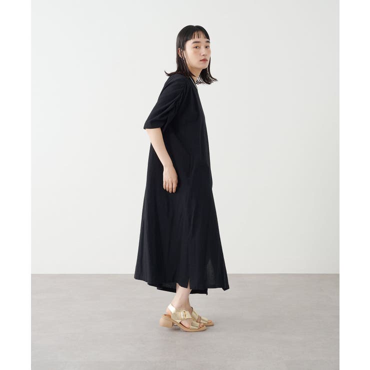 【Omekashi】ギャザーオフショルワンピース | PAL GROUP OUTLET | 詳細画像6 