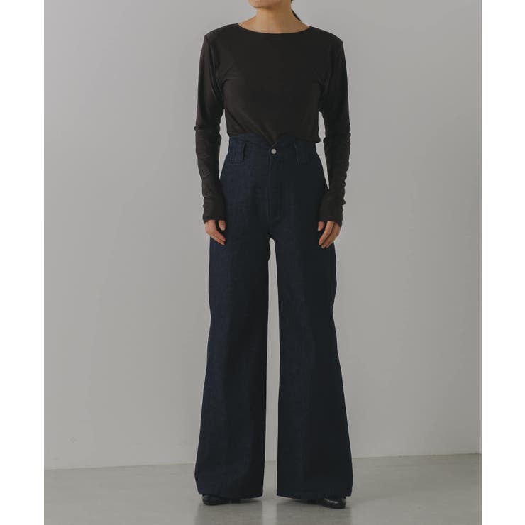 【Pasterip】Free cut maxi length denim | PAL GROUP OUTLET | 詳細画像4 