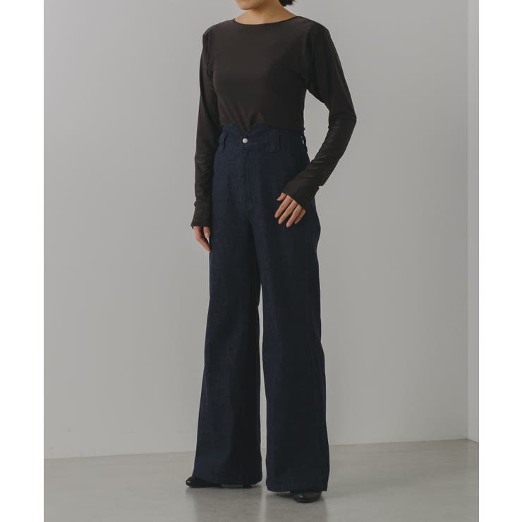 【Pasterip】Free cut maxi length denim | PAL GROUP OUTLET | 詳細画像5 