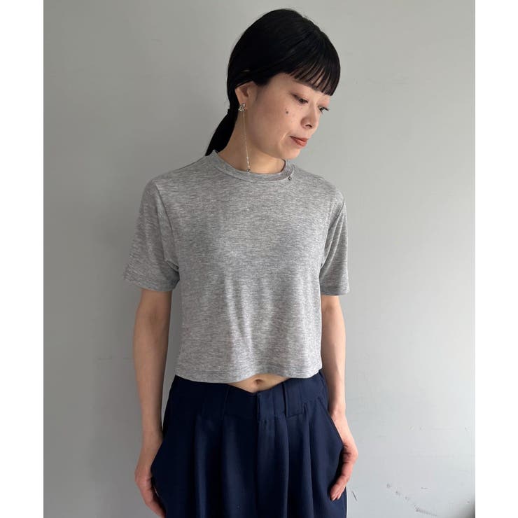 【Pasterip】Stretch tee ＆ Over tank set | PAL GROUP OUTLET | 詳細画像13 