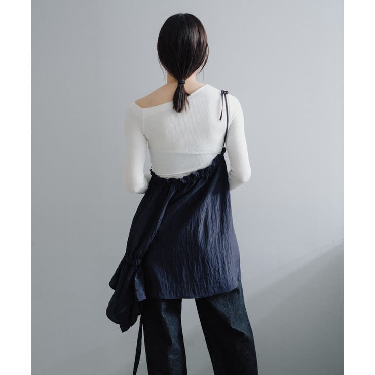 【Pasterip】Stripe one shoulder | PAL GROUP OUTLET | 詳細画像16 