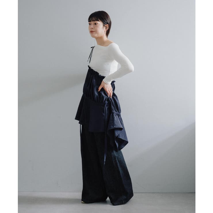 【Pasterip】Stripe one shoulder | PAL GROUP OUTLET | 詳細画像18 