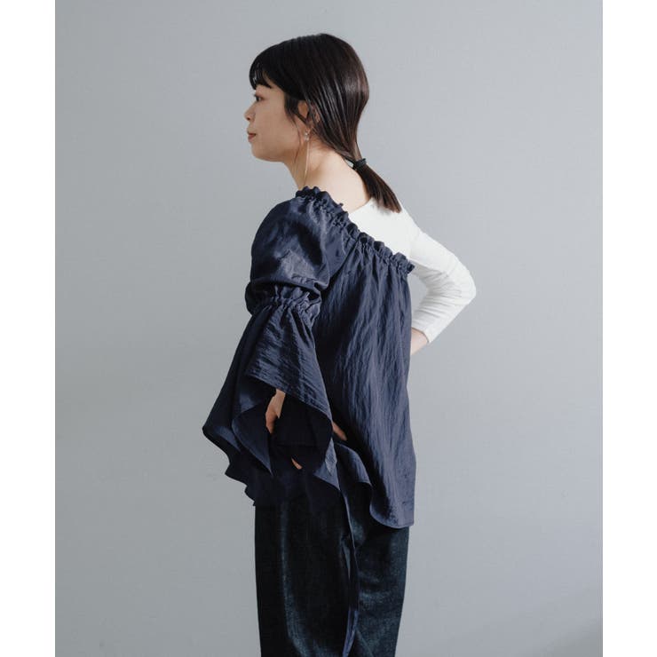 【Pasterip】Stripe one shoulder | PAL GROUP OUTLET | 詳細画像6 