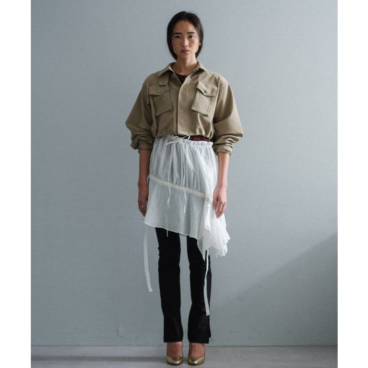 【Pasterip】Stripe one shoulder | PAL GROUP OUTLET | 詳細画像43 