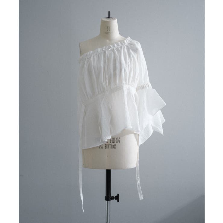 【Pasterip】Stripe one shoulder | PAL GROUP OUTLET | 詳細画像45 