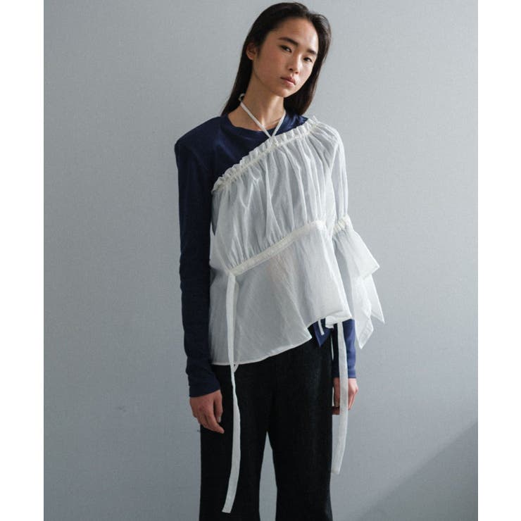 【Pasterip】Stripe one shoulder | PAL GROUP OUTLET | 詳細画像31 