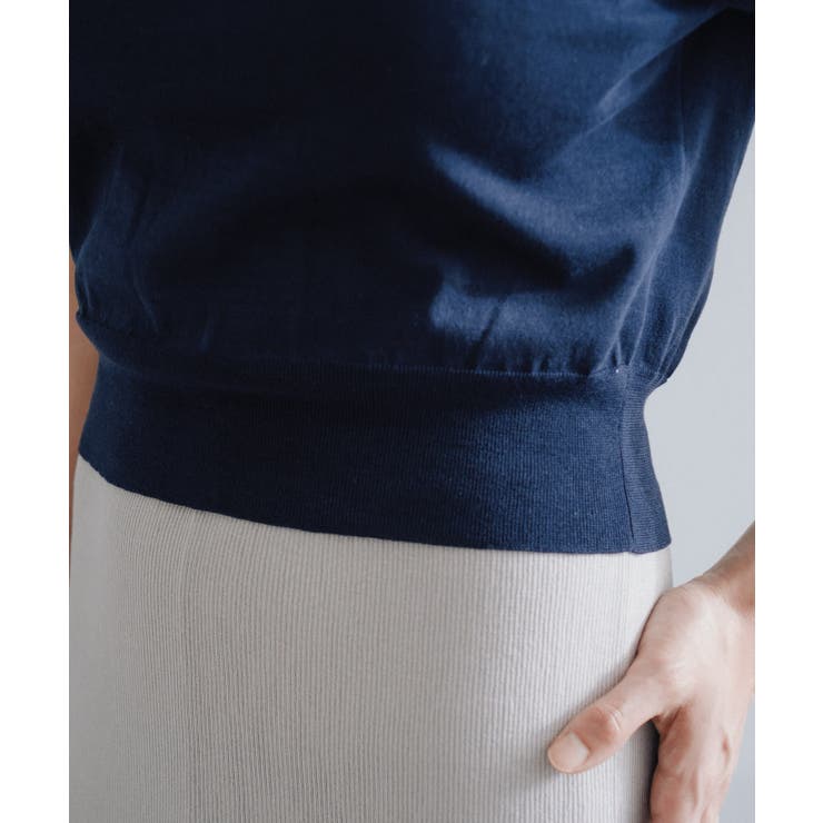 【Pasterip】Smoothly summer knit Tee | PAL GROUP OUTLET | 詳細画像15 