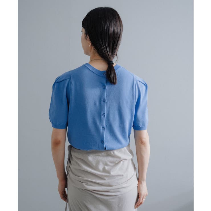 【Pasterip】Smoothly summer knit Tee | PAL GROUP OUTLET | 詳細画像19 