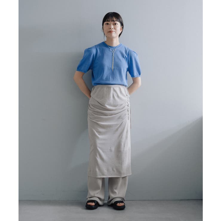 【Pasterip】Smoothly summer knit Tee | PAL GROUP OUTLET | 詳細画像20 