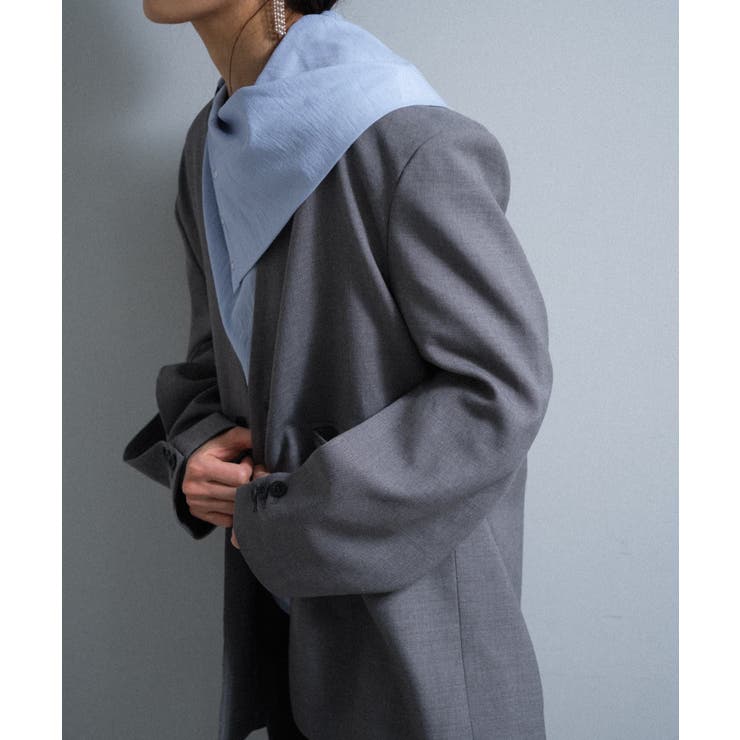 【Pasterip】Collarless dad jacket | PAL GROUP OUTLET | 詳細画像9 