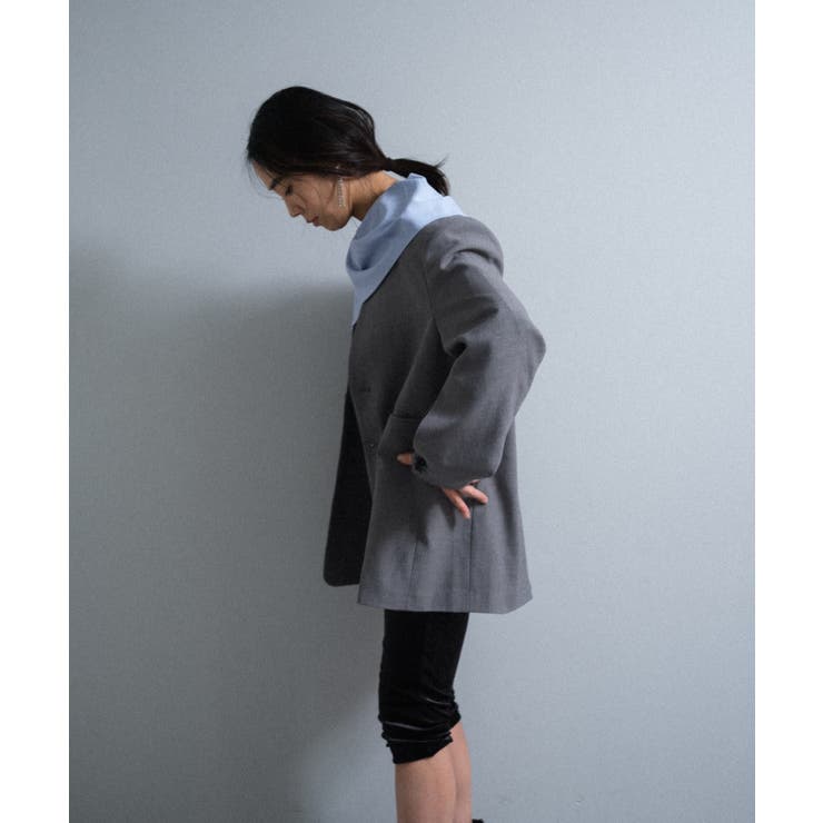 【Pasterip】Collarless dad jacket | PAL GROUP OUTLET | 詳細画像16 