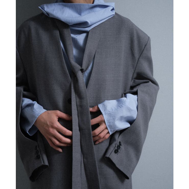 【Pasterip】Collarless dad jacket | PAL GROUP OUTLET | 詳細画像23 