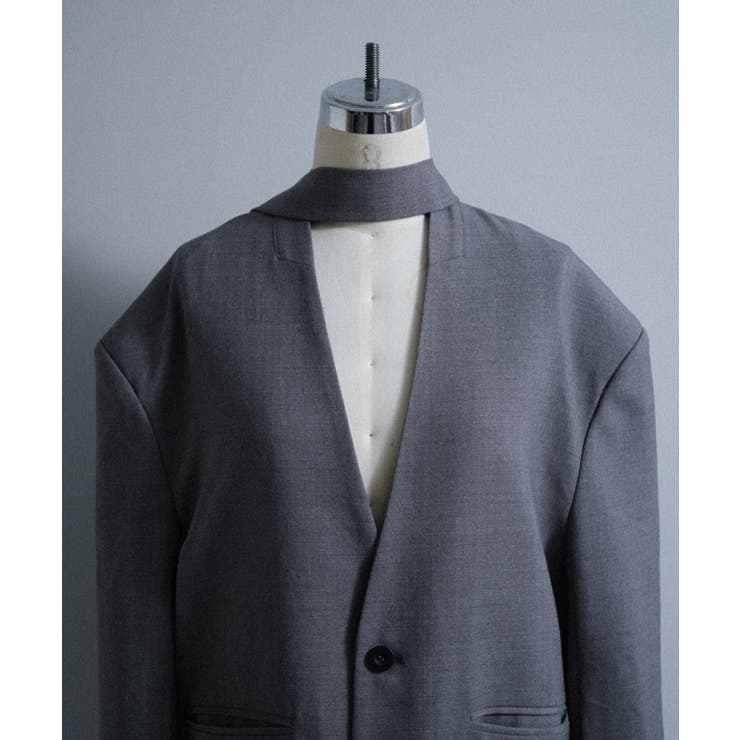 【Pasterip】Collarless dad jacket | PAL GROUP OUTLET | 詳細画像33 