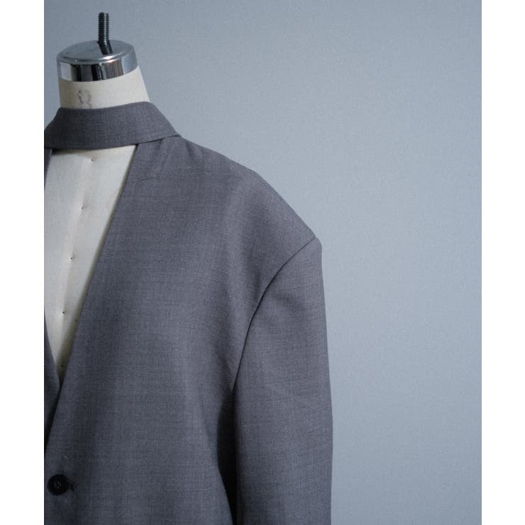 【Pasterip】Collarless dad jacket | PAL GROUP OUTLET | 詳細画像34 