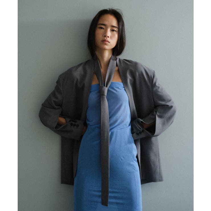 【Pasterip】Collarless dad jacket | PAL GROUP OUTLET | 詳細画像3 