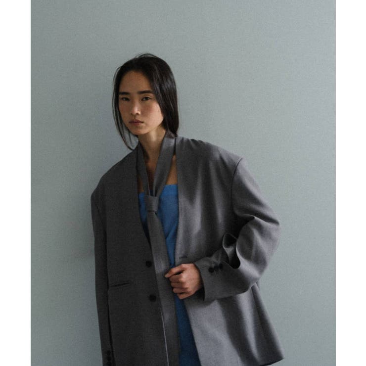 【Pasterip】Collarless dad jacket | PAL GROUP OUTLET | 詳細画像5 