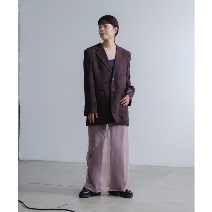 【Pasterip】Organdy layering skirt | PAL GROUP OUTLET | 詳細画像10 