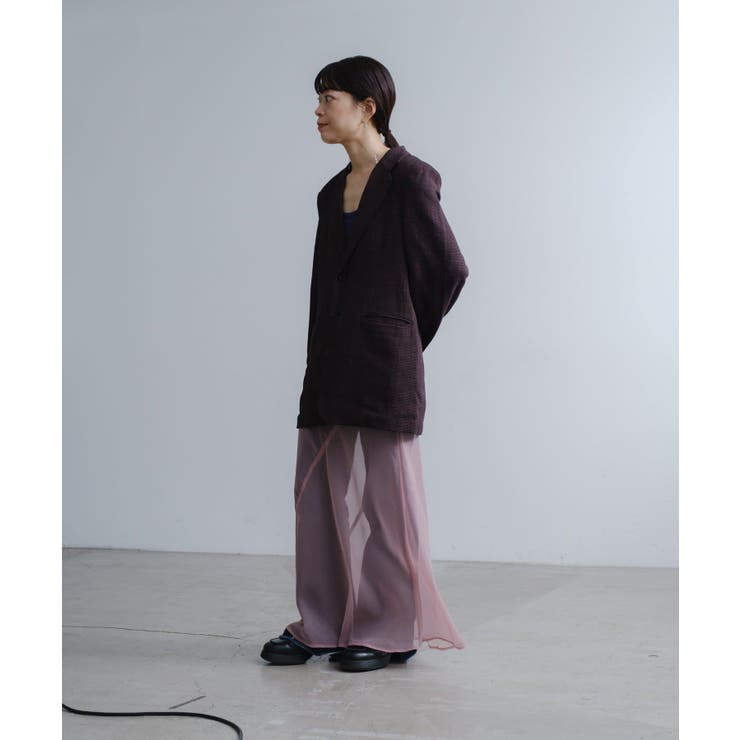 【Pasterip】Organdy layering skirt | PAL GROUP OUTLET | 詳細画像11 