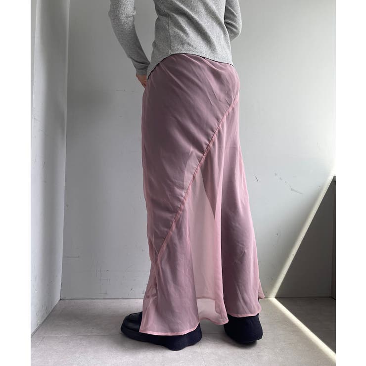 【Pasterip】Organdy layering skirt | PAL GROUP OUTLET | 詳細画像22 