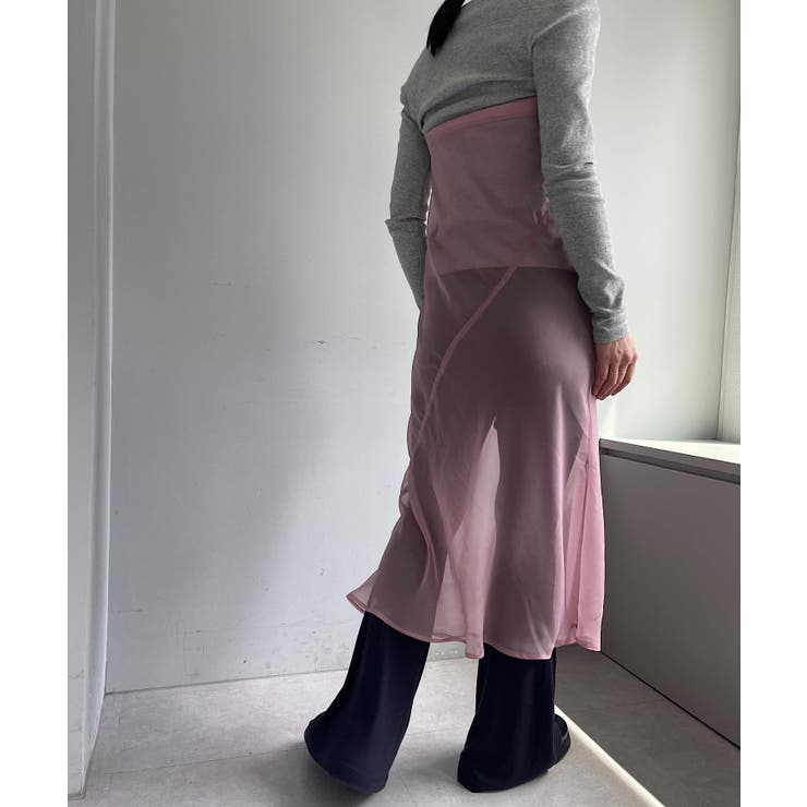 【Pasterip】Organdy layering skirt | PAL GROUP OUTLET | 詳細画像26 