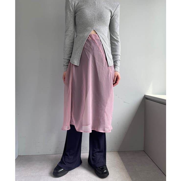 【Pasterip】Organdy layering skirt | PAL GROUP OUTLET | 詳細画像28 