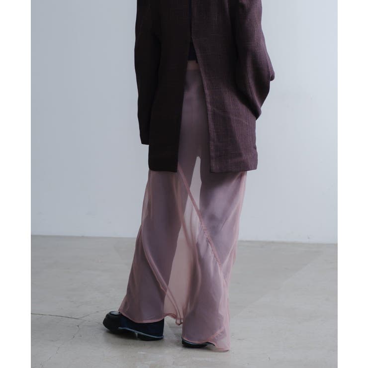 【Pasterip】Organdy layering skirt | PAL GROUP OUTLET | 詳細画像3 