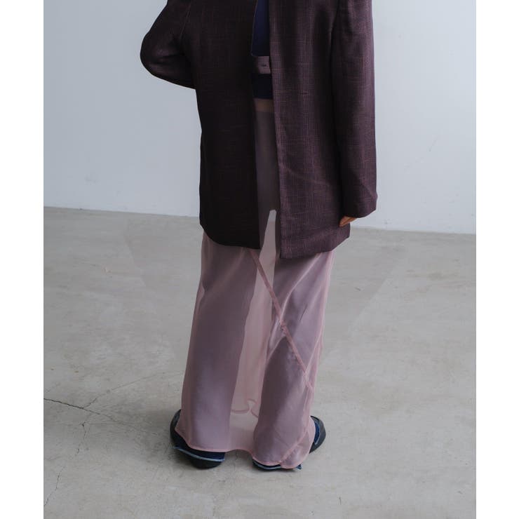 【Pasterip】Organdy layering skirt | PAL GROUP OUTLET | 詳細画像8 
