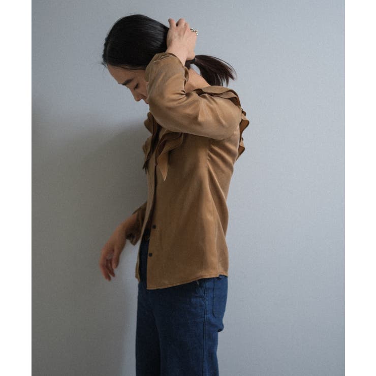 【Pasterip】Collared design blouse | PAL GROUP OUTLET | 詳細画像15 