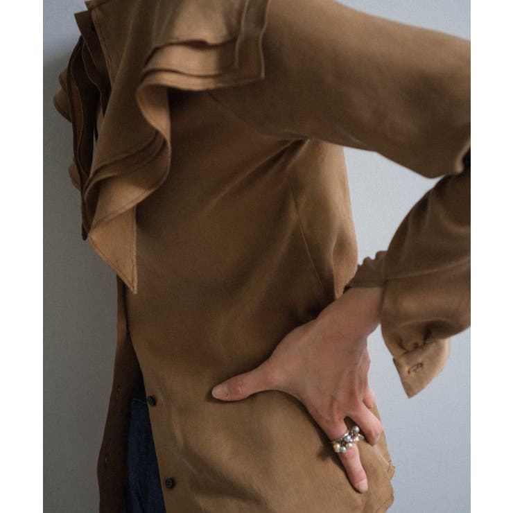 【Pasterip】Collared design blouse | PAL GROUP OUTLET | 詳細画像18 