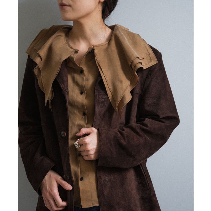 【Pasterip】Collared design blouse | PAL GROUP OUTLET | 詳細画像23 