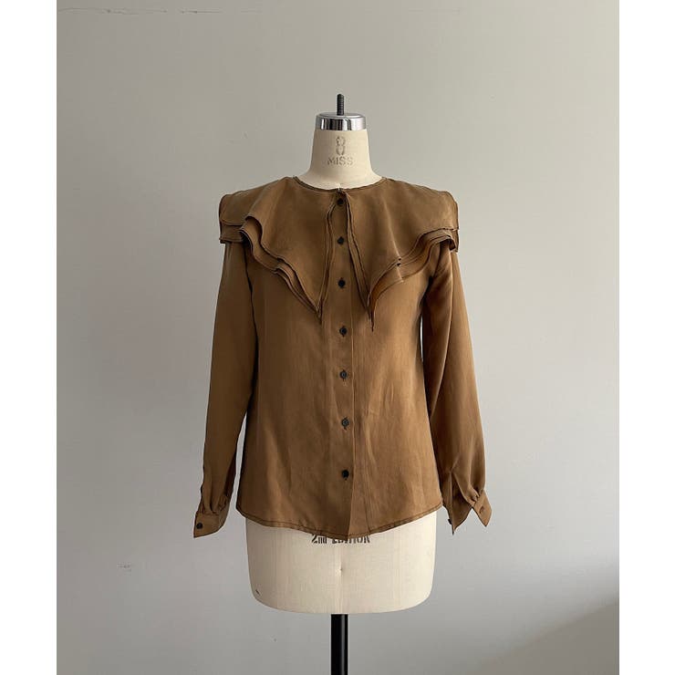 【Pasterip】Collared design blouse | PAL GROUP OUTLET | 詳細画像26 