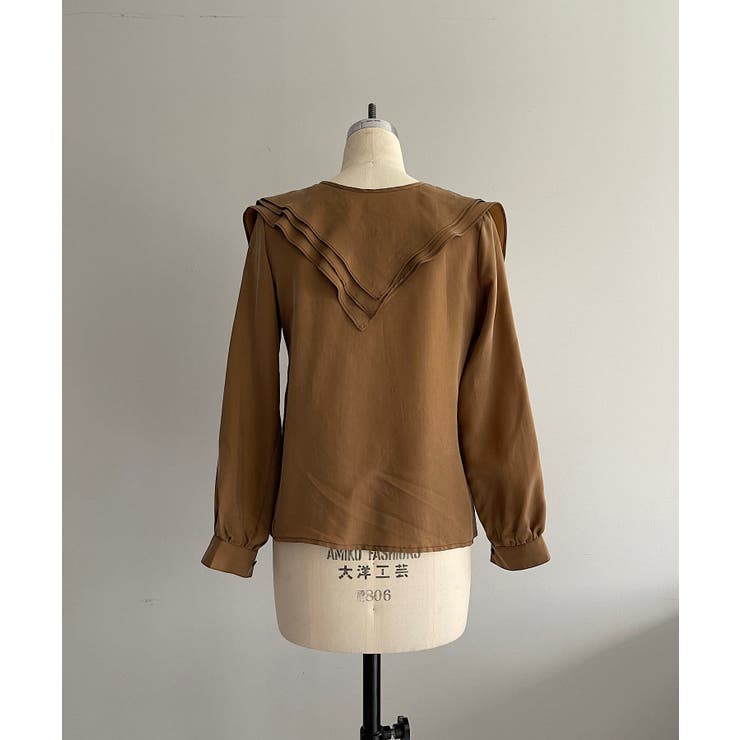 【Pasterip】Collared design blouse | PAL GROUP OUTLET | 詳細画像28 