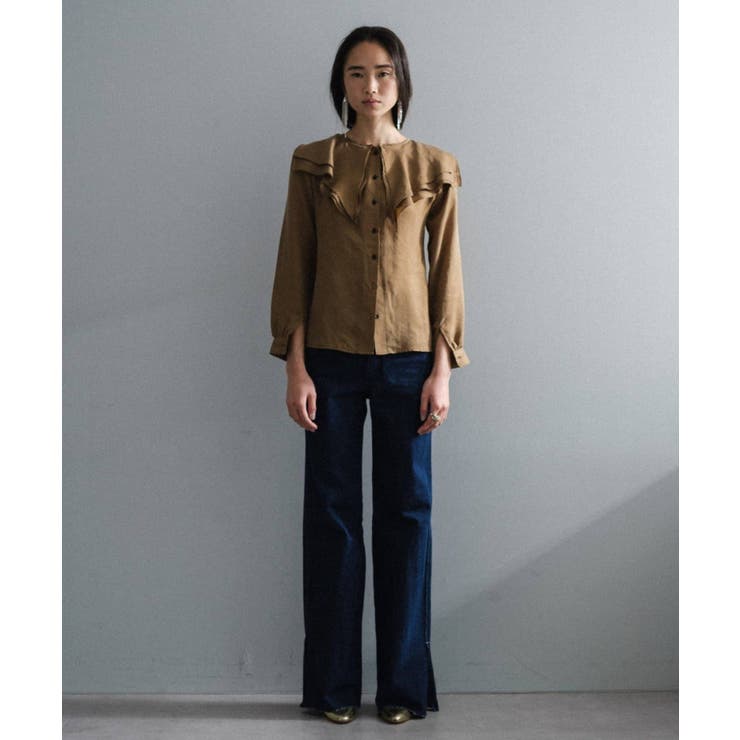 【Pasterip】Collared design blouse | PAL GROUP OUTLET | 詳細画像10 