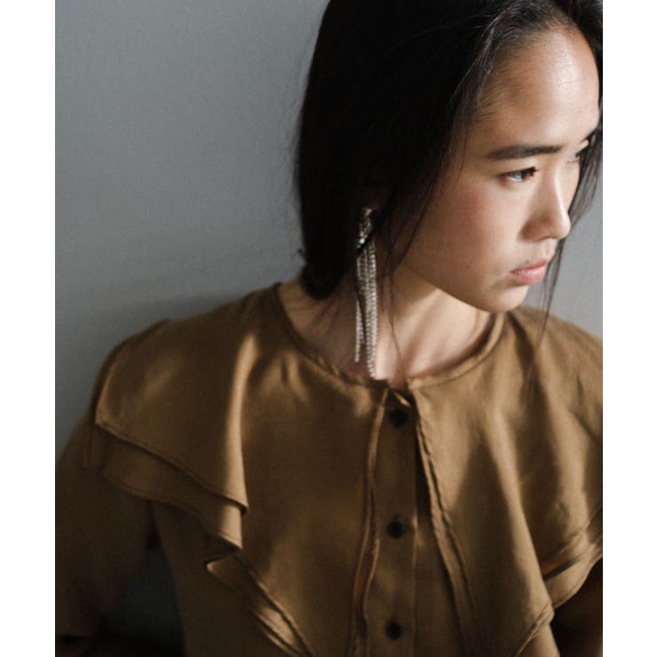 【Pasterip】Collared design blouse | PAL GROUP OUTLET | 詳細画像11 