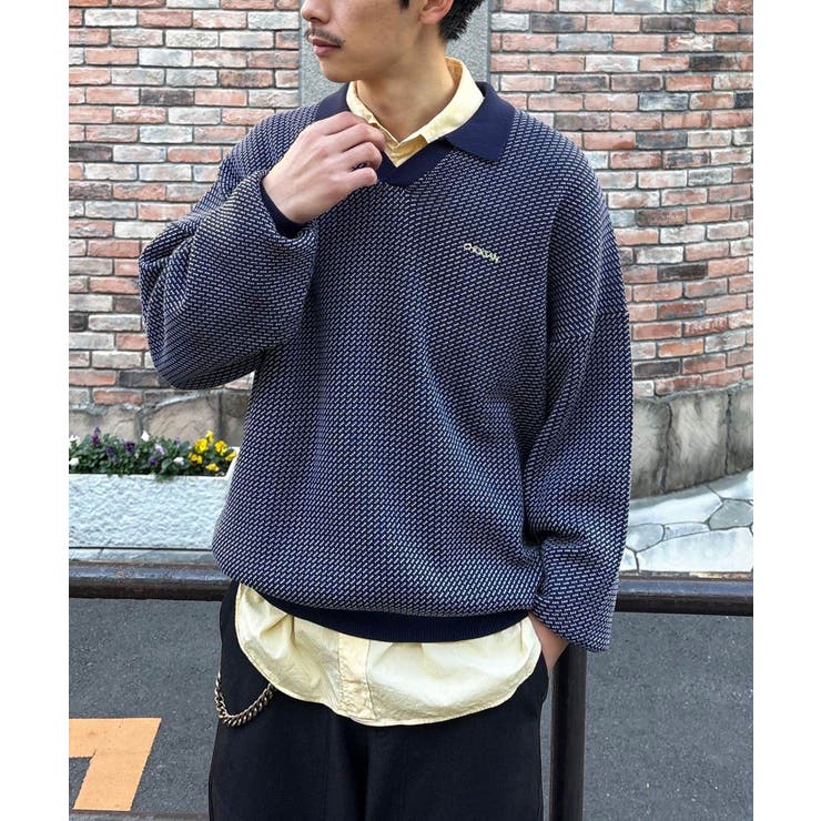 NVY | 【Ciaopanic】バーズアイニットポロシャツ | PAL GROUP OUTLET