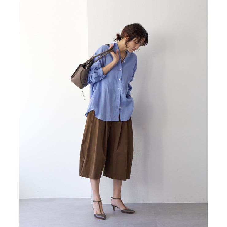 【RIVE DROITE】タックワイドキュロット | PAL GROUP OUTLET | 詳細画像2 