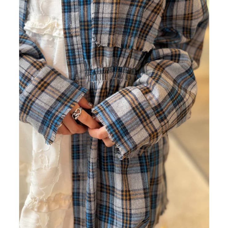 w closet】ネルチェックギャザーシャツ[品番：PALW0008202]｜PAL GROUP