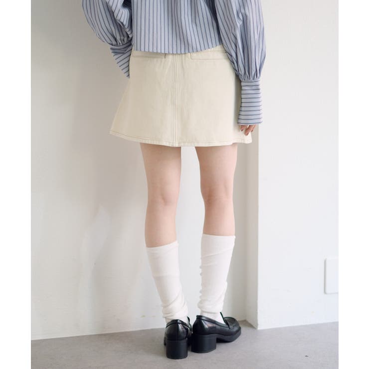 【Kastane】フラップデニムミニスカート | PAL GROUP OUTLET | 詳細画像10 
