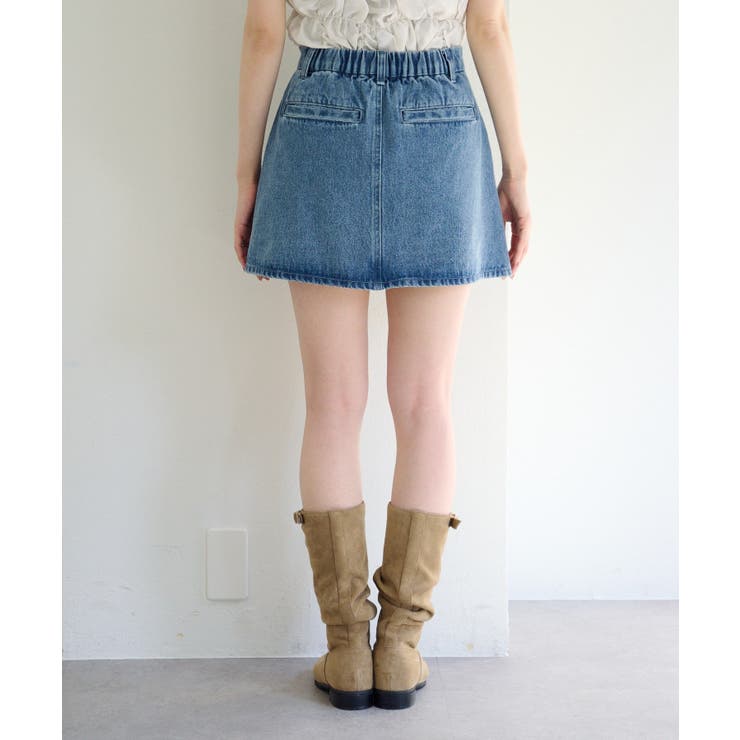 【Kastane】フラップデニムミニスカート | PAL GROUP OUTLET | 詳細画像19 