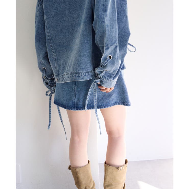 【Kastane】フラップデニムミニスカート | PAL GROUP OUTLET | 詳細画像4 