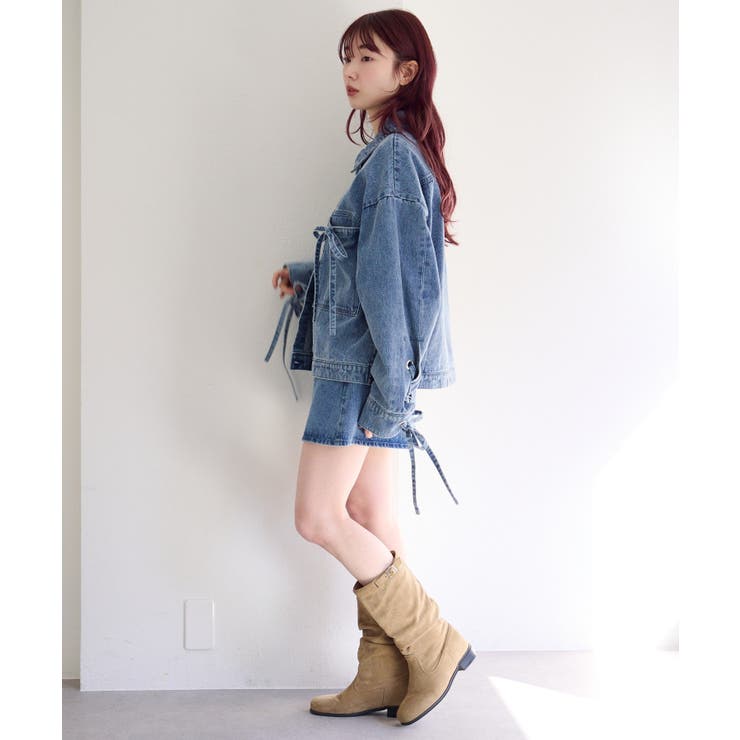 【Kastane】フラップデニムミニスカート | PAL GROUP OUTLET | 詳細画像6 