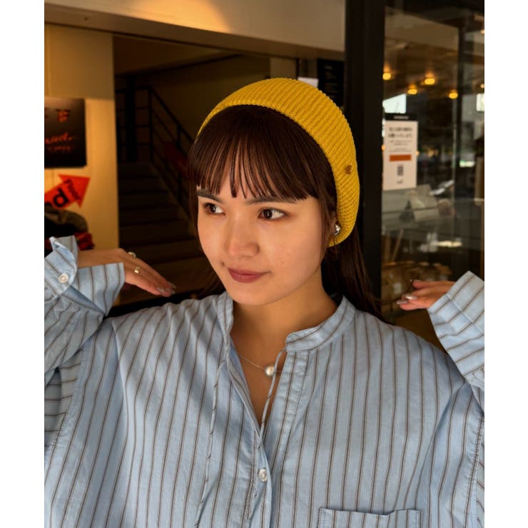 【CIAOPANIC TYPY】プレート付きリブヘアターバン | PAL GROUP OUTLET | 詳細画像4 