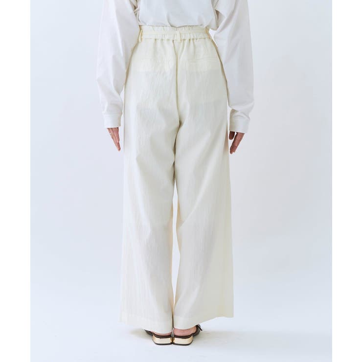 【RIVE DROITE】クロスタックワイドパンツ | PAL GROUP OUTLET | 詳細画像10 