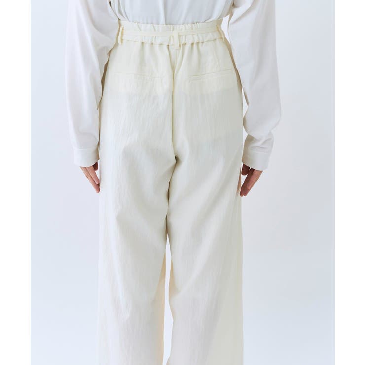 【RIVE DROITE】クロスタックワイドパンツ | PAL GROUP OUTLET | 詳細画像12 