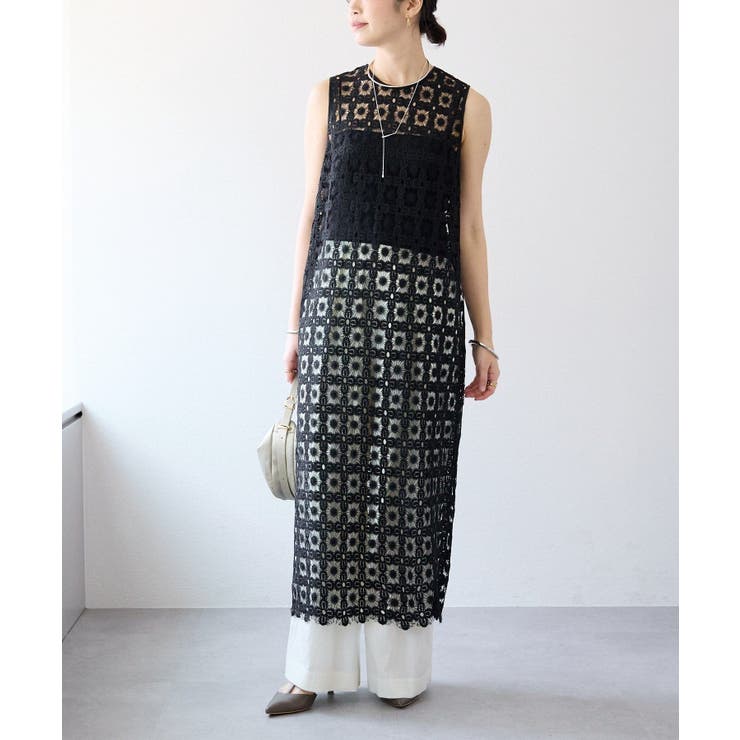 【RIVE DROITE】クロスタックワイドパンツ | PAL GROUP OUTLET | 詳細画像6 