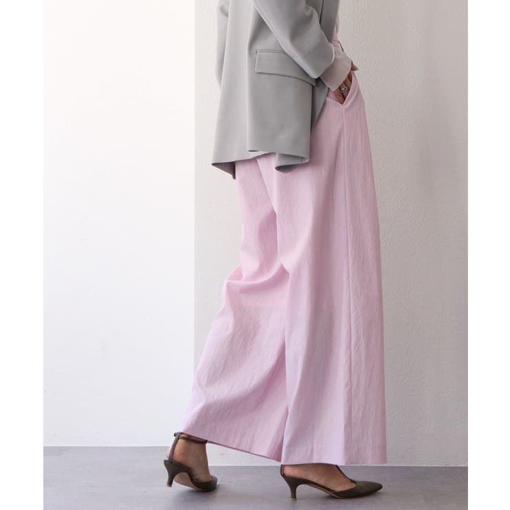 PK | 【RIVE DROITE】クロスタックワイドパンツ | PAL GROUP OUTLET