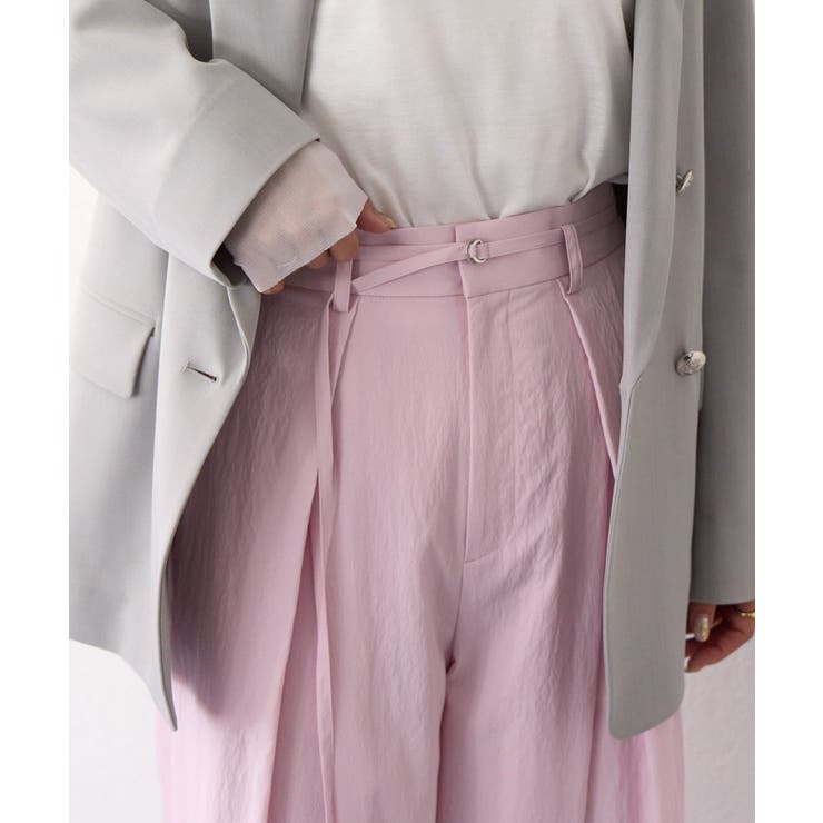 【RIVE DROITE】クロスタックワイドパンツ | PAL GROUP OUTLET | 詳細画像26 