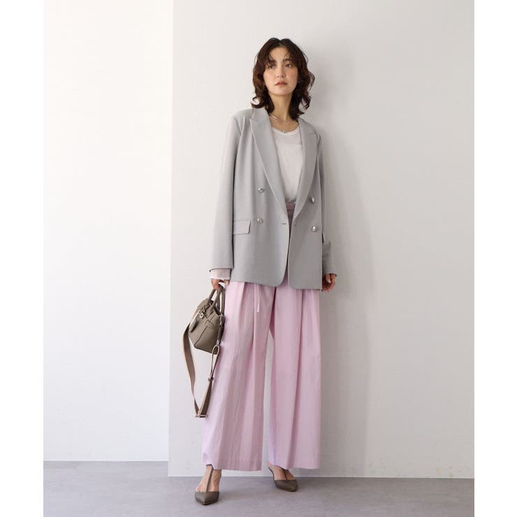 【RIVE DROITE】クロスタックワイドパンツ | PAL GROUP OUTLET | 詳細画像19 